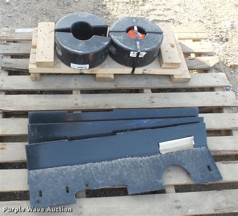 skid steer counterweights for sale|bobcat counterweight kit for sale.